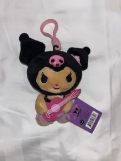 【希少・新品】クロミ ハワイ限定デザイン キーホルダーぬいぐるみ　ウクレレ