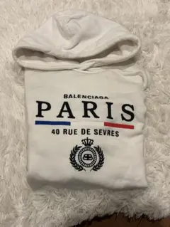 BALENCIAGA PARIS パーカー ホワイト XXSのサムネイル