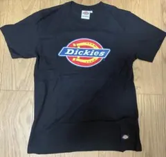 【美品】Dickies ロゴTシャツ ブラック Lサイズ 定番人気