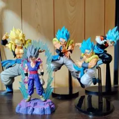 送料込み　ドラゴンボール　孫悟飯　ゴジータ　フィギュア　5体セット