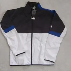 【未使用・新品】ａｄｉｄａｓ アディダス ウインドブレーカー 黒・青 Ｌサイズ