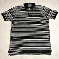 Polo by Ralph Lauren ストライプポロシャツ LL