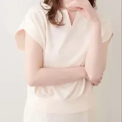 natural couture ポンチキーネックTOPのサムネイル