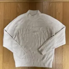 UNIQLO ミドルゲージモックネックセーター　M