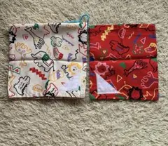 新品未使用　コップ袋とランチクロス　　記名布付き