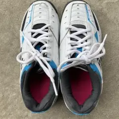 YONEX QUATTRO FIT テニスシューズ ホワイト/ブルー
