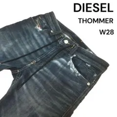 DIESEL THOMMER CB-NE W28 ジョグジーンズ ダメージ加工