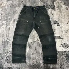 34×32 Carhartt ダック生地 極上フェード 00s Y2K 一点物