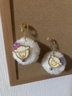 おしゃまなひつじキーホルダー