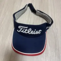 Titleist FootJoy ゴルフ用サンバイザー ネイビーのサムネイル