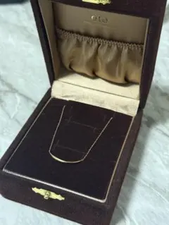 ete K10YG レイヤークレセントムーンネックレス　エテ　ネックレス