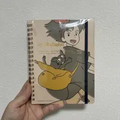 魔女の宅急便　キキ　ジジ　ジブリ　ロルバーン　ポケット付きメモL ピンク