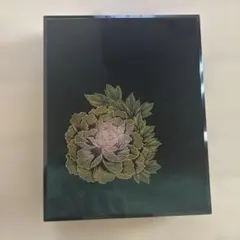 山田健二作 文箱 瑞鶴 漆器 鶴蒔絵 菊花紋入り - メルカリ