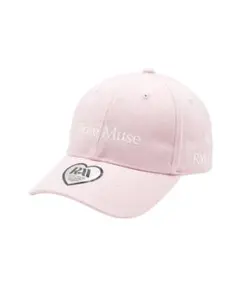 ロゼミューズ RoseMuse Basic washed cap ピンク - メルカリ