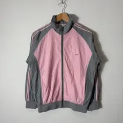 ヴィンテージ商品☆Nike ナイロンジャケット XL ピンク/グレー