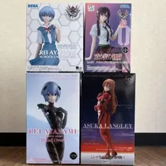 【未開封】エヴァンゲリオン 劇場版 フィギュア 4体セット