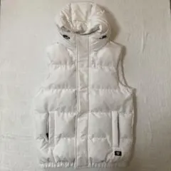 ZARA ホワイトダウンベスト