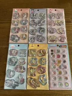 正規品　即日発送　ウォーター＆おはじきシール　サンリオ