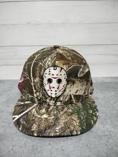 【希少】New Era × 13日の金曜日 ジェイソン リアルツリーカモ