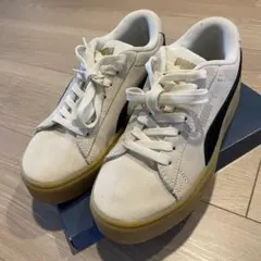 PUMA スニーカー23cm⭐︎スマッシュプラットフォーム⭐︎一回使用