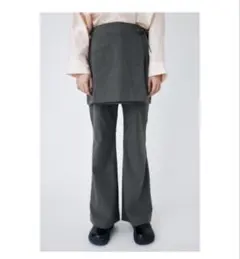 MOUSSY SKIRT LAYERED FLARE パンツ