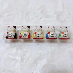 匿名配送❣️招き猫　置き物　5個セット　インテリア　おしゃれ　かわいい