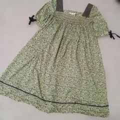 美品　ADIEU TRISTESSE リバティプリント　ワンピースのサムネイル