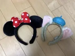 ミニーマウス・ジェラトーニ カチューシャ 2点セット