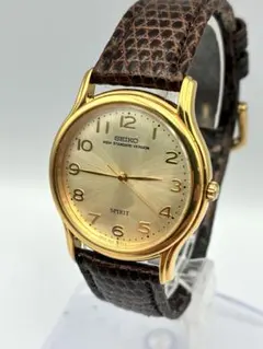 稼働 SEIKO スピリット ハイスタンダード 5E31-6A10 メンズ腕時計