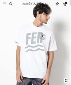MARK&LONA FER STAR Tシャツ - メルカリ