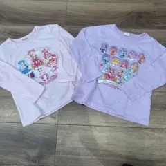 プリキュア　長袖Tシャツ　２枚セット