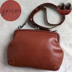 ゲンテン　ショルダーバッグ　肩掛け　斜め掛け　レザー　キャメル 2025年最新】genten レディース ショルダーバッグの人気アイテム