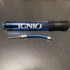 IGNIO ボール空気入れ　青
