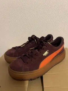 ゆ*き様 プーマ　PUMA 厚底スニーカー　24センチ