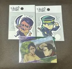 ゴールデンカムイ　イートゥーン　ステッカー　鯉登　月島　シール　クリアカード