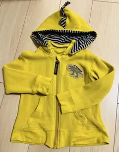 クレードスコープ　恐竜刺繍 パーカー 110cm