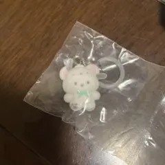 めじるしアクセサリー　サンリオ　ふわふわスノー　ポチャッコ