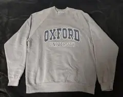 OXFORD UNIVERSITY スウェット XL グレー