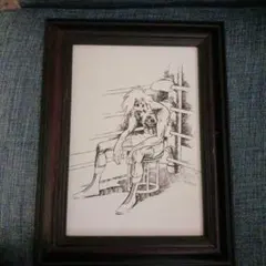 あしたのジョー40周年とうばんアート　フレーム付き希少