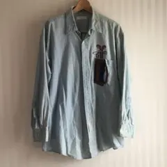 ジェフリービーン　Geoffrey Beene 長袖シャツ古着16 2/1のサムネイル