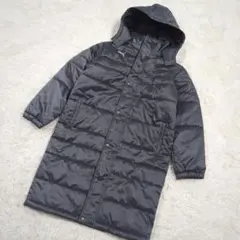 美品 PUMA プーマ　グレー ベンチコート　ロングコート 160cm