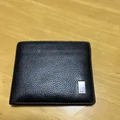 【新品未使用・箱付き】dunhill ダンヒルサイドカー二つ折り財布 ブラック