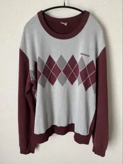 adidas アーガイルトレーナー