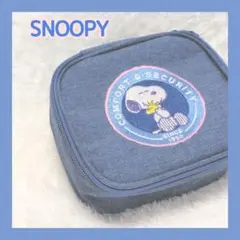 【未使用】GLOW 2025年 5月号付録 スヌーピーバニティポーチ