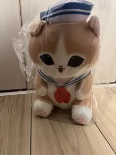 【最安値】mofusand セーラーにゃん　BIGぬいぐるみ　モフサンド①