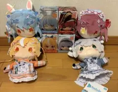 ホロライブ 3期生 ひっかけフィギュア パペットぬいぐるみ 8個セット