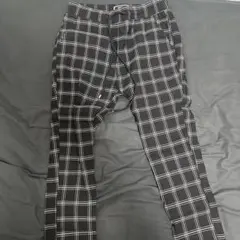 アダムスジャグラー ウィンドウペインチェックパンツ