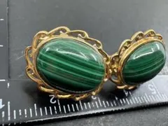 M7371 天然石　イヤリング　ヴィンテージ アクセサリー