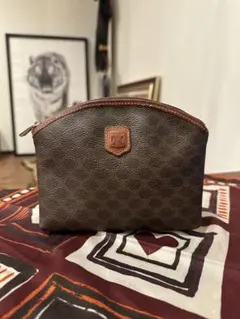 CELINE マカダム柄 ポーチ セリーヌ