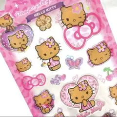 【正規品】ドロップジュエリーシール ハローキティ　キティ　日焼けキティ　サンリオ